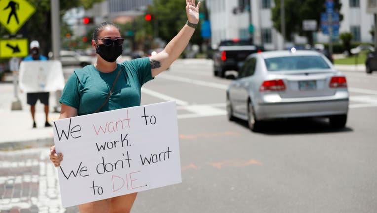 Hillsborough County Florida Teachers Protest Reopening Schools Amid Pandemic