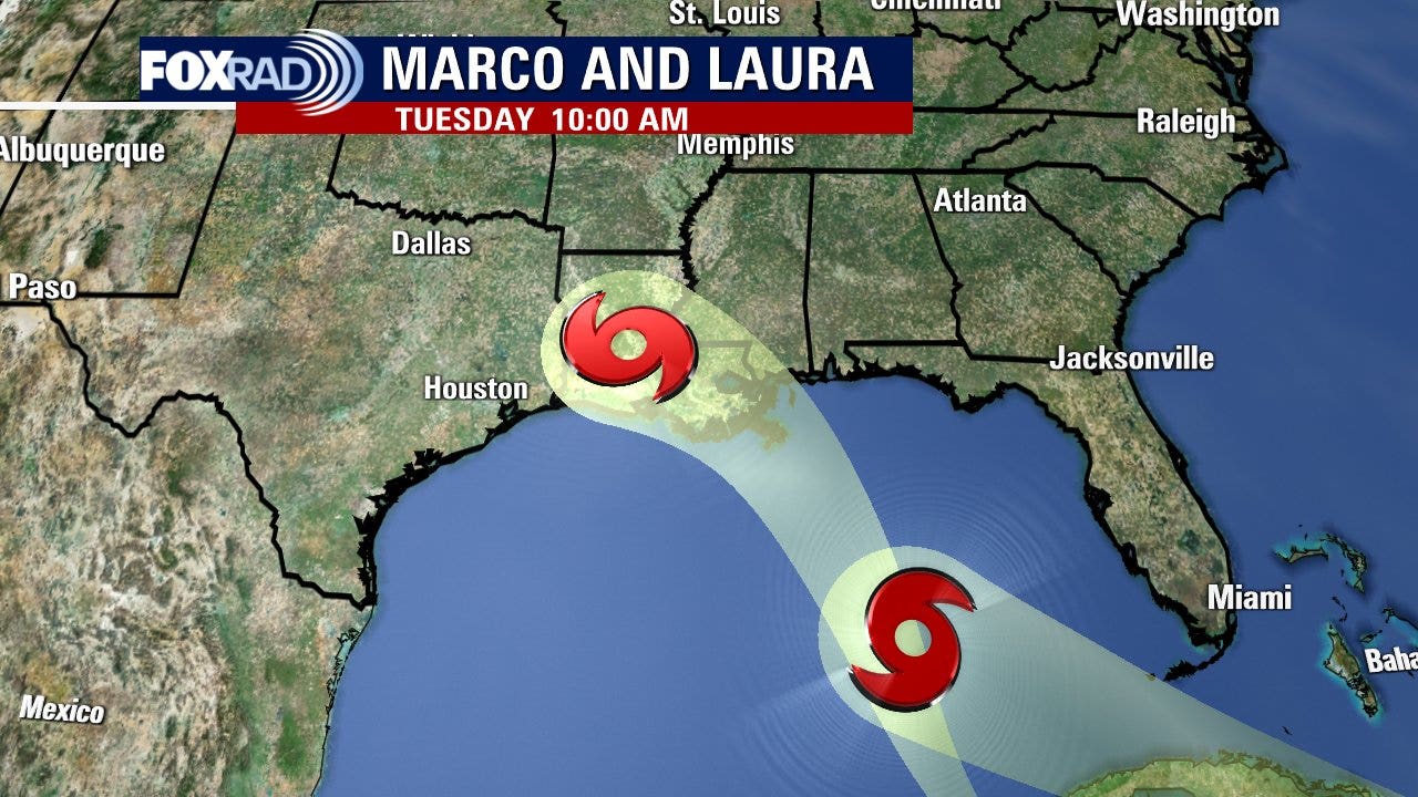 Two hurricanes likely to hit Louisiana next week