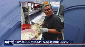 Chicago's 'tamale guy' hospitalized with COVID-19