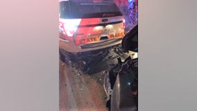 Man charged with DUI in I-290 crash with squad car