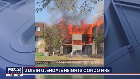 2 die in Glendale Heights condo fire: police