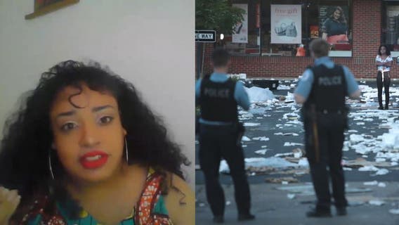 Black Lives Matter Chicago co-founder says looting steps on message