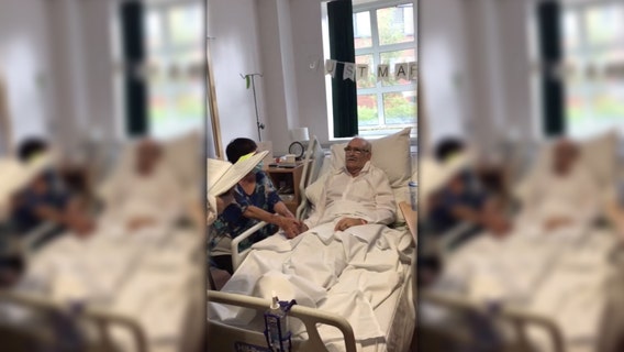 ‘Saddest but most moving thing’: Terminally ill cancer patient marries longtime partner at hospital