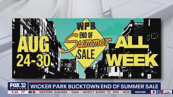 30+ stores to participate in Wicker Park/Bucktown's end-of-summer sale