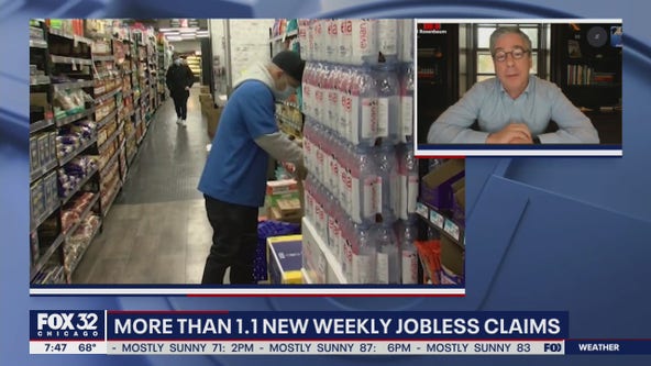 More that 1.1 new weekly jobless claims