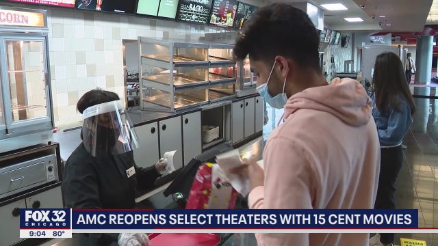 'Lights, camera, action'; Movie theaters begin reopening in Illinois with new safety measures