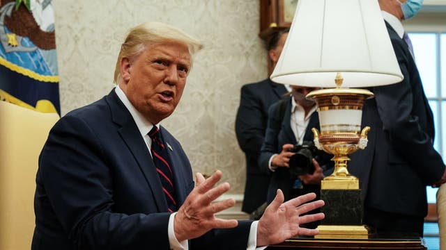 Trump to reveal coronavirus 'breakthrough' therapeutic, WH press secretary says