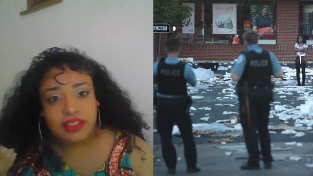 Black Lives Matter Chicago co-founder says looting steps on message