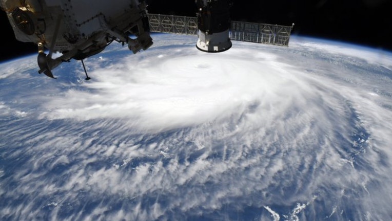 Hurricane Laura NASA photo
