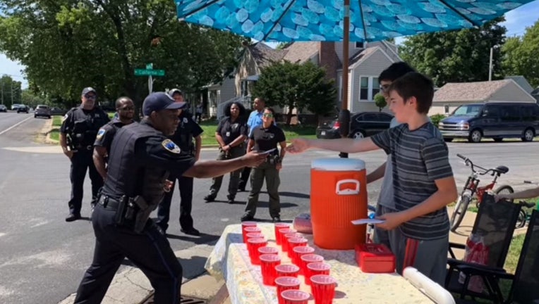 peoria police lemonade