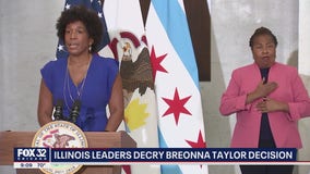 Illinois leaders decry charges in Breonna Taylor case
