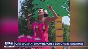 Park ridge woman performs one-woman-show for seniors isolated during the pandemic