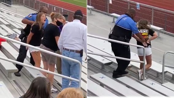 Argument over mask leads to woman’s arrest, use of stun gun at Ohio football game