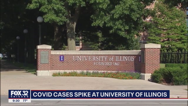 Illinois universities blaming students for COVID-19 spikes