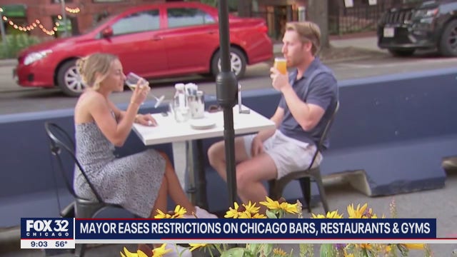 Indoor service to return to Chicago bars; expanded restaurant capacity begins Oct. 1st