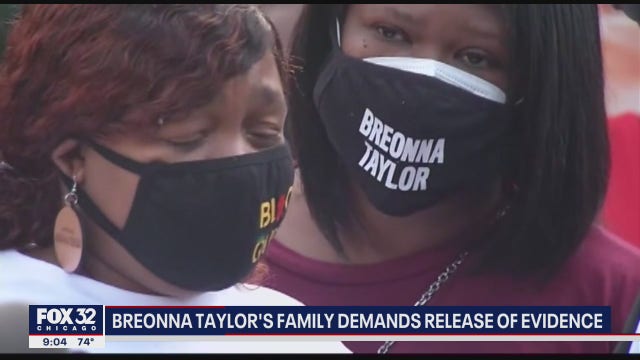Family demands release of evidence in Breonna Taylor’s case