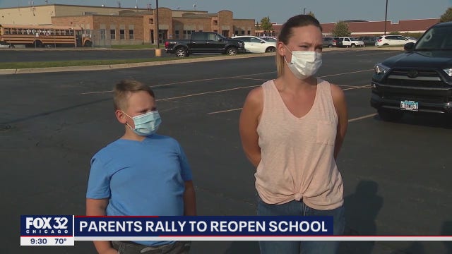 More suburban parents fighting for return to in-person learning