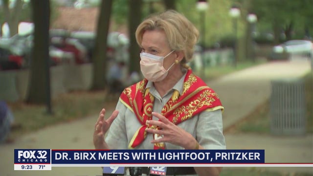Dr. Birx commends Chicago's coronavirus precautions, warns of downstate outbreak