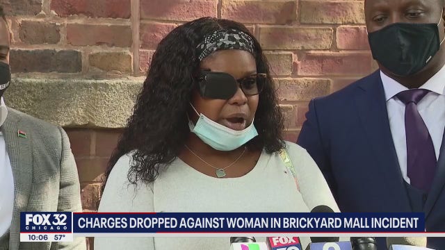Woman says she's partially blind after Brickyard Mall arrest, filing suit against city
