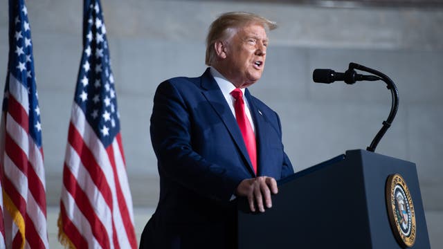 President Trump downplays legacy of slavery in appeal to white voters