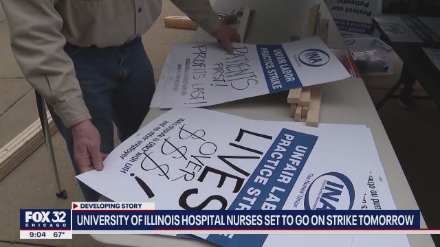 UIH nurses prepare to strike Saturday, calling for fewer patients per nurse