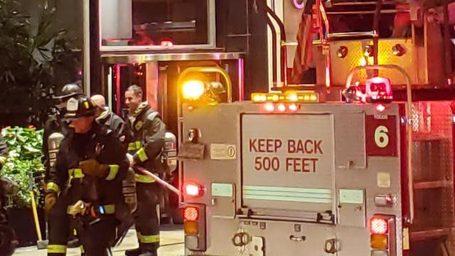 Loop high-rise fire sends 6 to hospitals for smoke inhalation