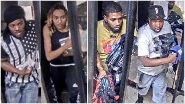 Police release video of 4 wanted for looting Macy’s