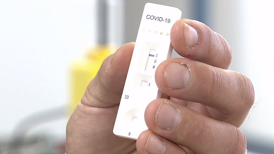 COVID-19 antibody test by Novir