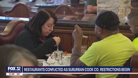 New COVID restrictions in suburban Cook County take effect Wednesday