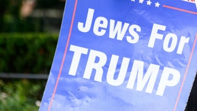 Seven taken into custody as fights break out between 'Jews for Trump' and Trump opponents