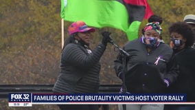 Families of police brutality victims host voter rally in Grant Park