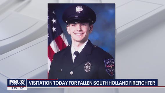 Community gathers to honor South Holland firefighter who died during training