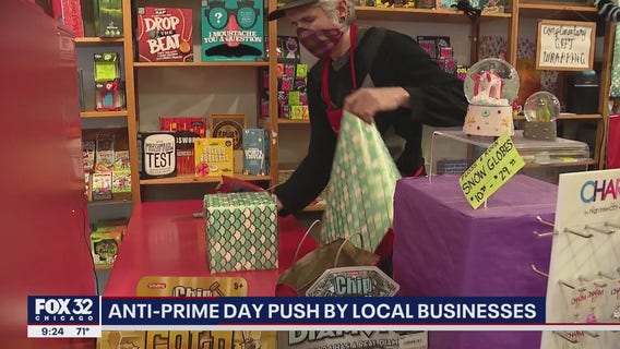 Local businesses try to compete with Amazon Prime days
