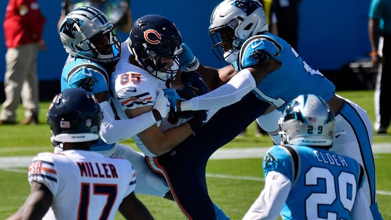 Chicago Bears beat Carolina Panthers 23-16