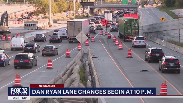 Traffic Alert: Monthslong changes coming to Dan Ryan