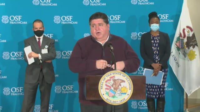 Illinois residents urged to mitigate coronavirus spread amid spike in cases