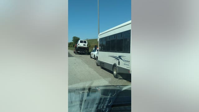 Minibus crash on Bishop Ford sends 3 to hospitals