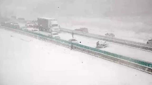 Winter weather brings 'multiple' rounds of snow to Upper Midwest, Iowa hit with snow squalls