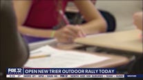 Rally held Saturday morning at New Trier's Northfield Campus