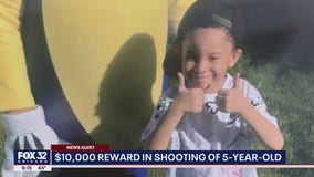 $10k reward for info in shooting of 5-year-old Chicago boy