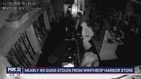 Burglars steal 39 firearms from north suburban gun shop