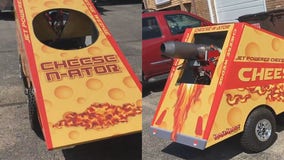 Lake Geneva man puts jet-powered cheese wedge up for sale