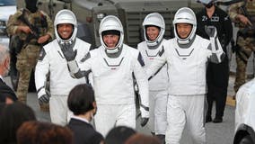 SpaceX launch sends four astronauts to International Space Station