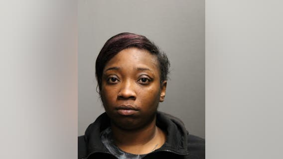 Woman charged with burglary, looting