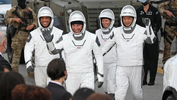 SpaceX launch sends four astronauts to International Space Station