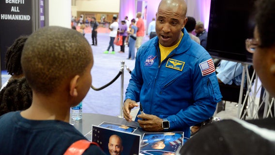 Four astronauts getting ready to launch SpaceX Dragon on Nov. 14