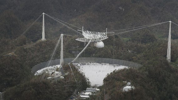 Famous 'Arecibo Observatory' telescope on the brink of collapse