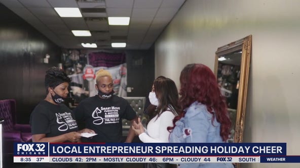 Local entrepreneur helps deserving families in Chicago this holiday season
