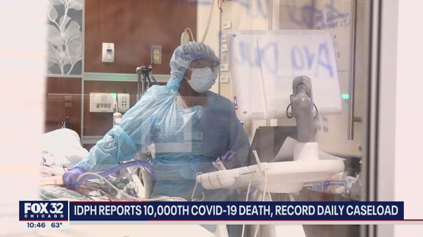 Illinois surpasses 10,000 coronavirus deaths as state reports highest COVID-19 daily caseload