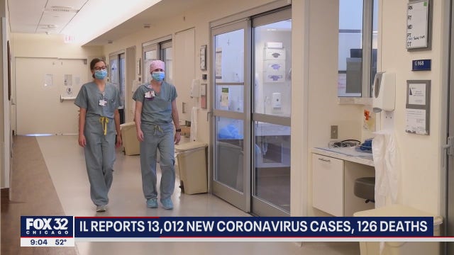 COVID deaths top 100 for 3rd straight day in Illinois